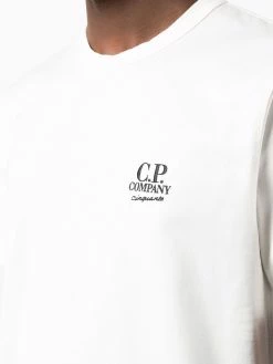 C.P. Company t-shirt à logo brodé