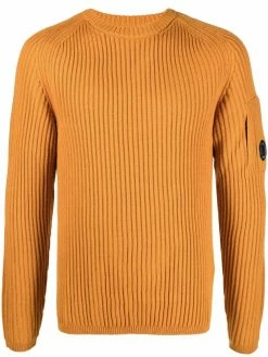 C.P. Company pull à plaque logo