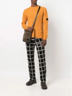 C.P. Company pull à plaque logo