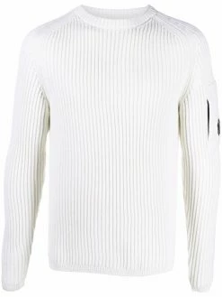 C.P. Company pull à détail de logo