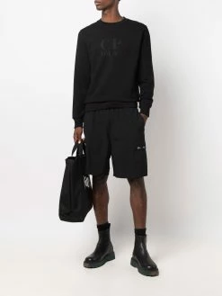 C.P. Company sweat à logo brodé