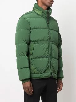 C.P. Company doudoune zippée à plaque logo