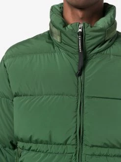 C.P. Company doudoune zippée à plaque logo