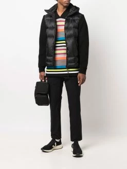 C.P. Company veste matelassée à capuche contrastante