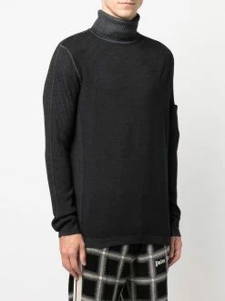 C.P. Company pull en maille épaisse à col roulé