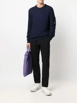 C.P. Company pull à plaque logo