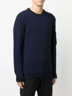 C.P. Company pull à plaque logo