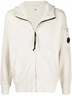 C.P. Company hoodie zippé à logo