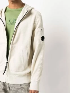 C.P. Company hoodie zippé à logo