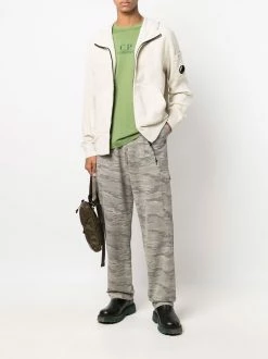 C.P. Company hoodie zippé à logo