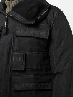 C.P. Company veste matelassée à patch logo