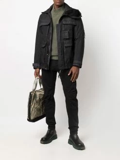 C.P. Company veste matelassée à patch logo