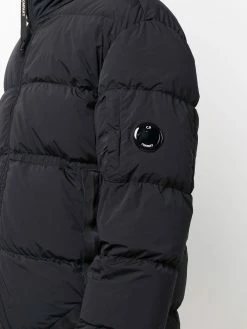 C.P. Company doudoune zippée à détail verre de lunette signature