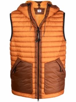 C.P. Company gilet matelassé à capuche