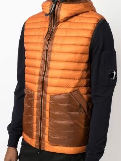 C.P. Company gilet matelassé à capuche
