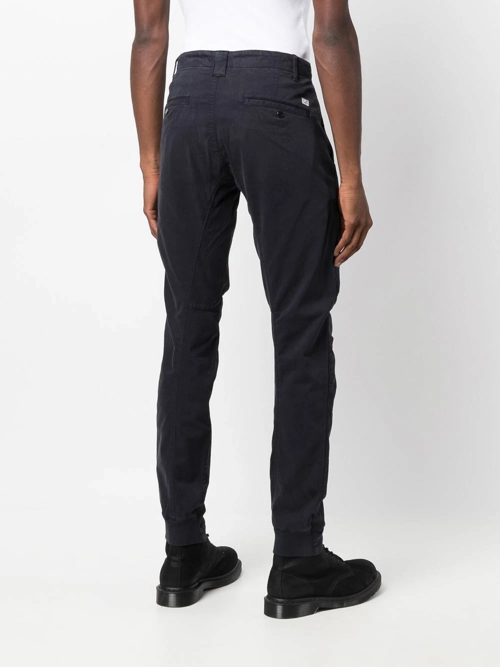 Prix Ourlé C.P. Company Pantalon droit à patch logo pantalons droits homme 6 C.P. Company pantalon droit à patch logo