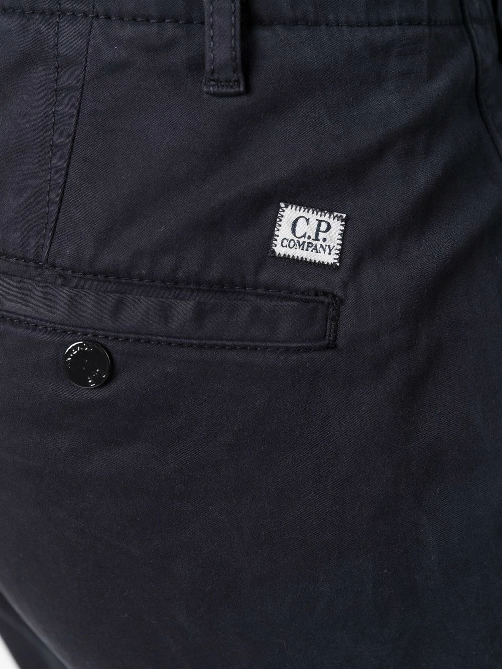 Prix Ourlé C.P. Company Pantalon droit à patch logo pantalons droits homme 7 C.P. Company pantalon droit à patch logo