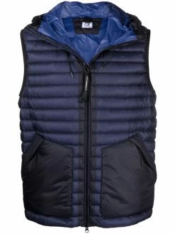 C.P. Company gilet matelassé à capuche