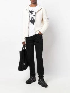 C.P. Company hoodie à fermeture zippée