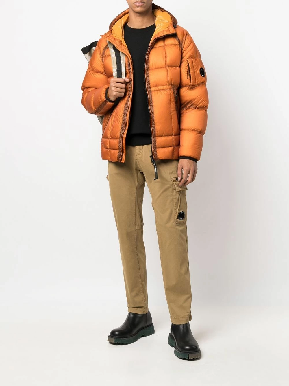 C.P. Company Prix Avantageux Doudoune à fermeture zippée doudounes & vestes matelassées homme 4 C.P. Company doudoune à fermeture zippée