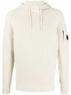 C.P. Company pull à plaque logo