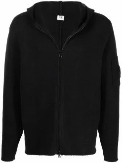C.P. Company hoodie zippé en maille