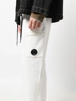 C.P. Company pantalon de jogging à patch logo