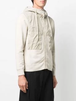 C.P. Company hoodie zippé à lien de resserrage