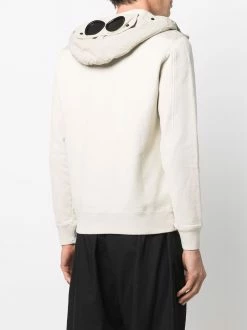 C.P. Company hoodie zippé à lien de resserrage