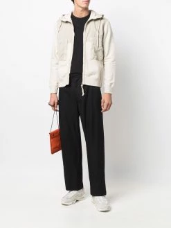 C.P. Company hoodie zippé à lien de resserrage