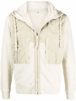 C.P. Company hoodie zippé à lien de resserrage