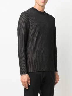 C.P. Company pull rayé en maille