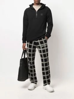 C.P. Company pull zippé à patch logo