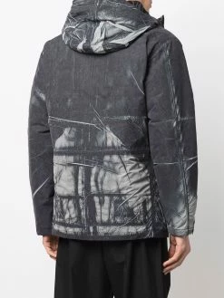 C.P. Company veste zippée à effet délavé