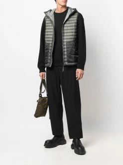 C.P. Company gilet matelassé bicolore