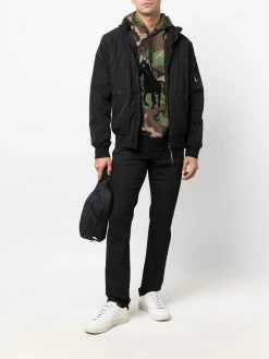 C.P. Company veste bomber à plaque logo