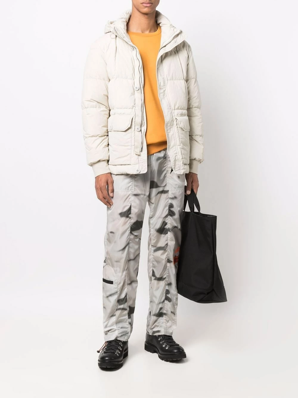 Bonne Qualité C.P. Company Doudoune à capuche doudounes & vestes matelassées homme 4 C.P. Company doudoune à capuche