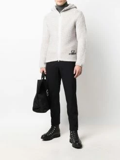 C.P. Company hoodie en laine à fermeture zippée