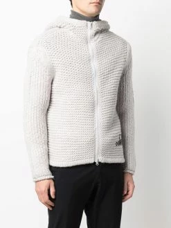 C.P. Company hoodie en laine à fermeture zippée