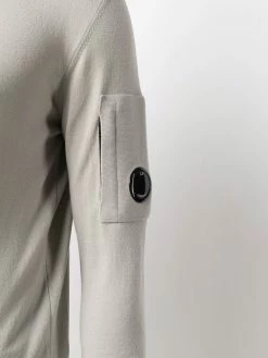 C.P. Company pull en maille nervurée à col roulé