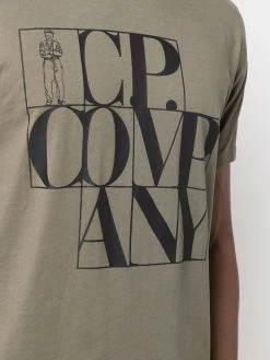 C.P. Company t-shirt à logo imprimé