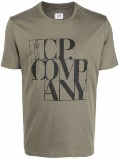 C.P. Company t-shirt à logo imprimé