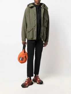 C.P. Company veste matelassée à détail de lunettes