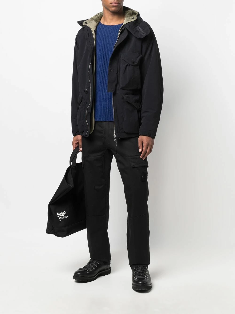 Prix Raisonnable C.P. Company Veste DyShell Goggle vestes à capuche homme 4 C.P. Company veste DyShell Goggle