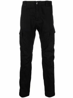 C.P. Company pantalon cargo à détail signature