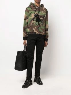 C.P. Company pantalon cargo à détail signature