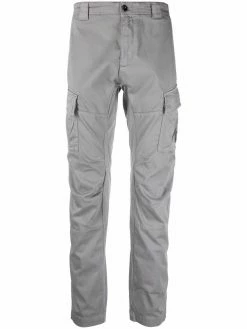 C.P. Company pantalon cargo à détail signature
