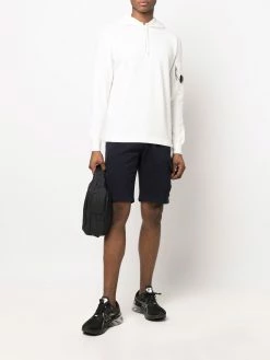 C.P. Company hoodie à détail verre de lunettes signature