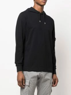 C.P. Company hoodie à détail verre de lunettes signature