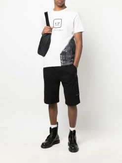 C.P. Company short à patch logo